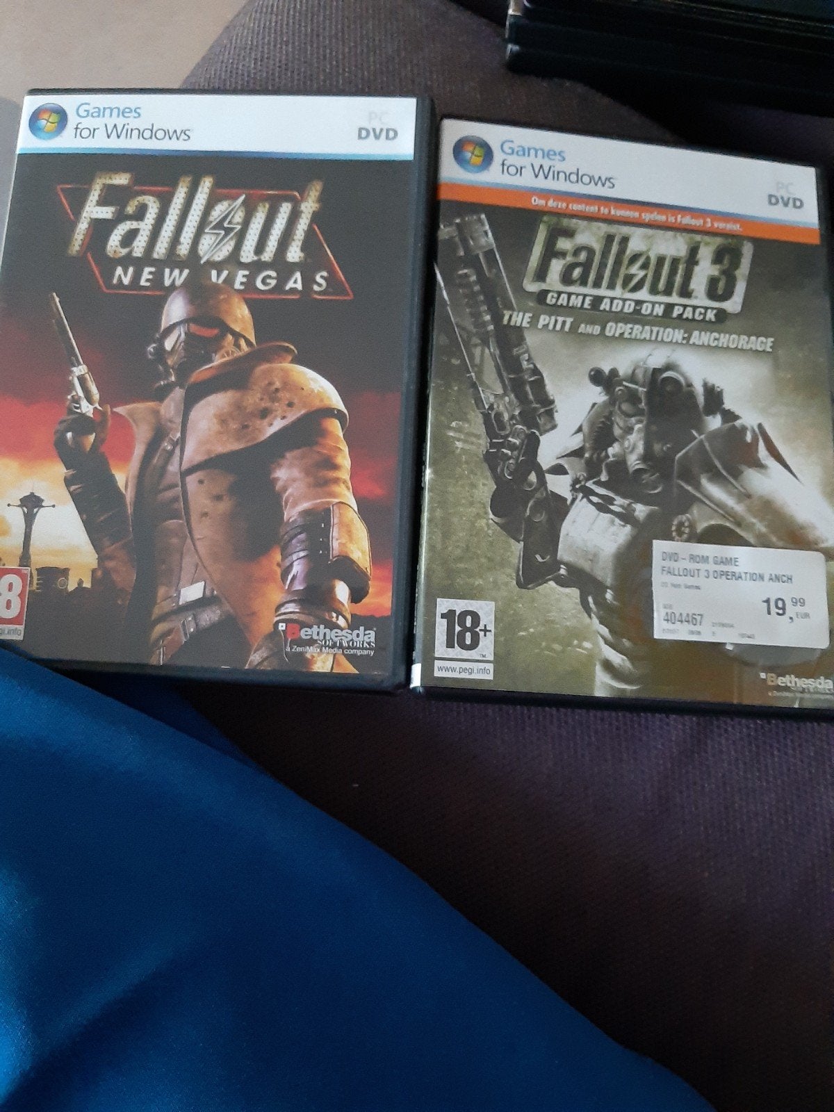 Fallout New Vegas & Fallout 3 Game Add-on Pack (PC), Gebruikt, Vanaf 18 jaar, 1 speler, Ophalen of Verzenden