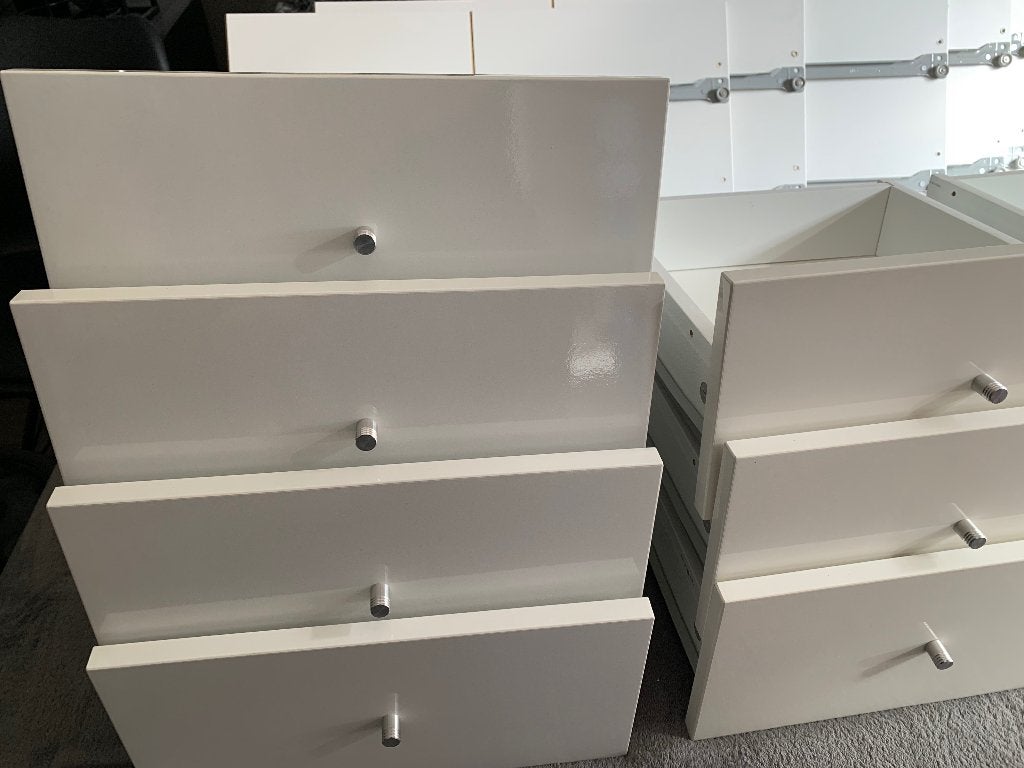 Kallax of expedit inzet met ladenblok, Huis en Inrichting, Ophalen, Minder dan 50 cm, 1 of 2 laden, Zo goed als nieuw