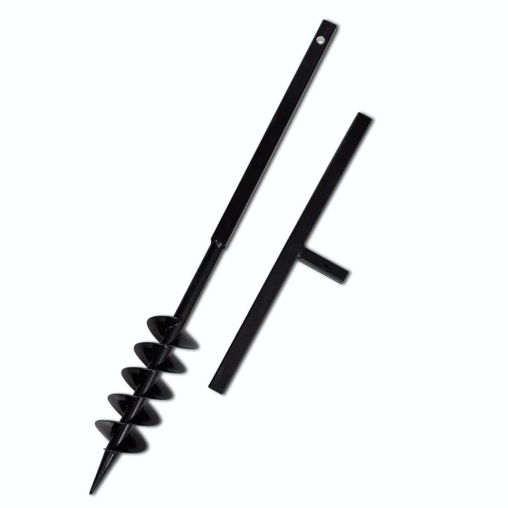 Grondboor schroefboor boor + handvat 100 mm GRATIS BEZORGD!, Grondboor, Nieuw, Nvt, Nvt