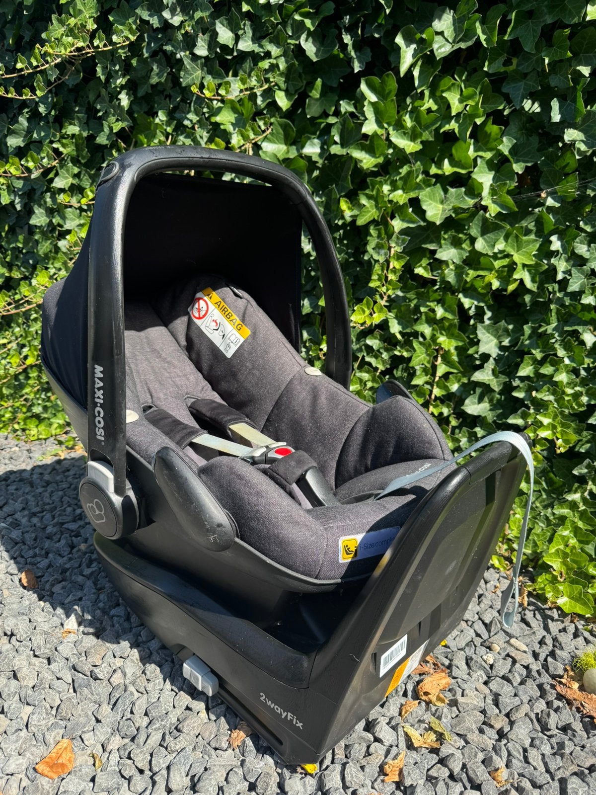 Maxi-Cosi Babystoeltje en Maxi-Cosi 2wayFix Base, Ophalen, Gebruikt, Maxi-Cosi, Isofix