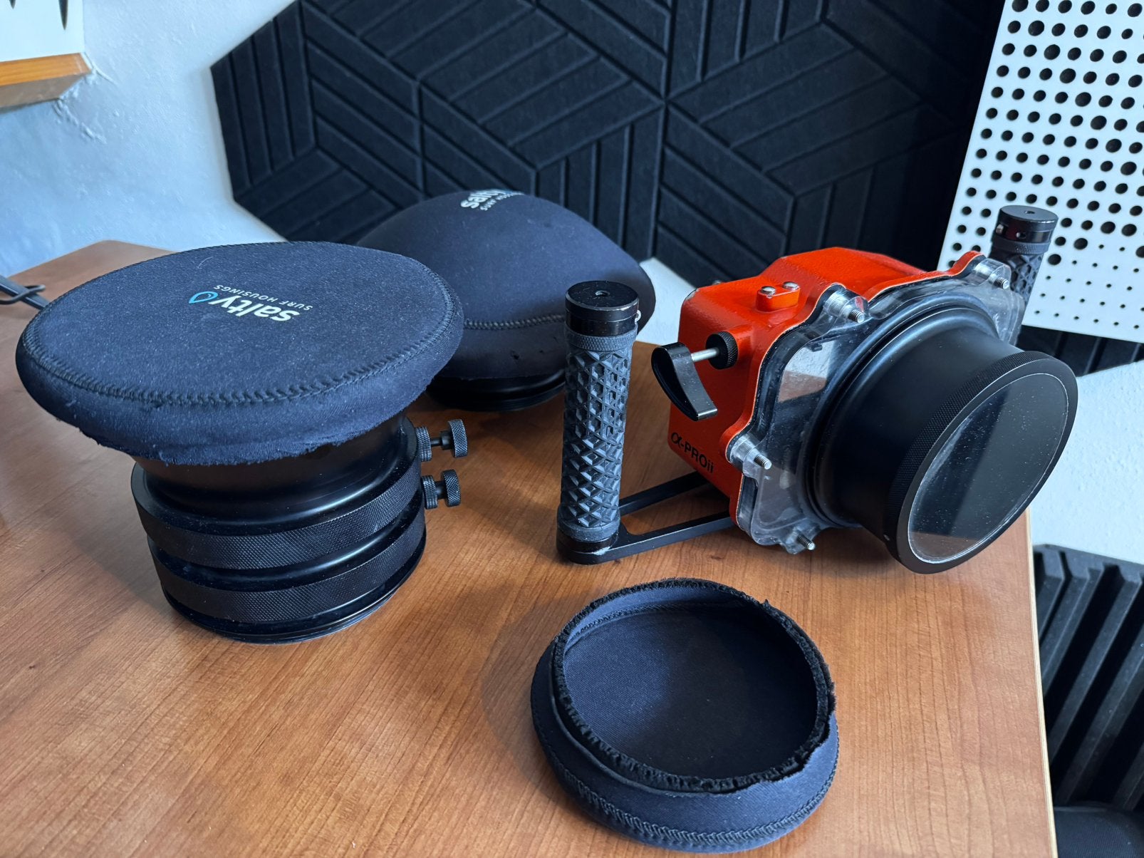 Salty onderwaterhuis voor Sony A7S III, A7R IV, A1, Audio, Tv en Foto, Fotografie | Onderwatercamera's, Ophalen of Verzenden, Zo goed als nieuw