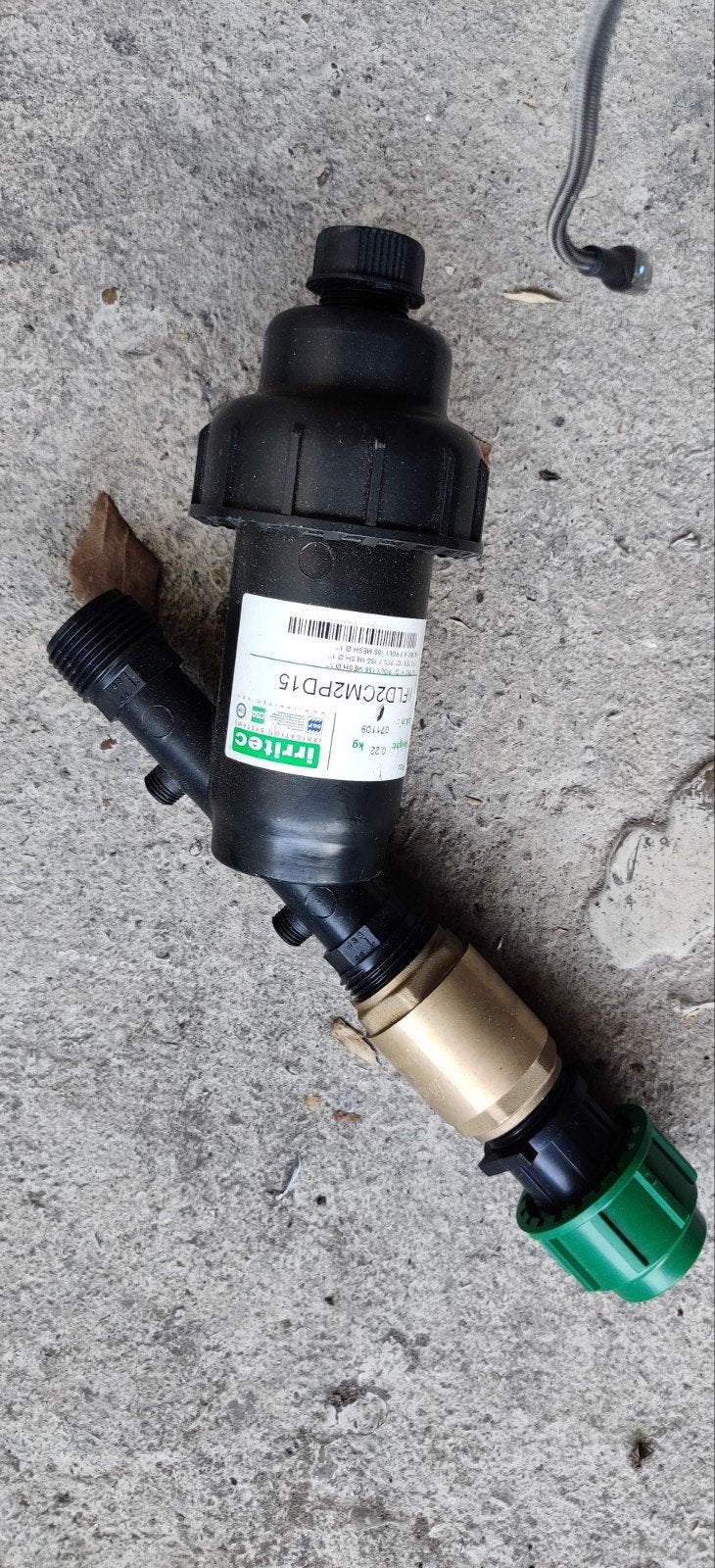 Irritec FLD2CM2PD15 Tuinslangkoppeling/Filter, Ophalen