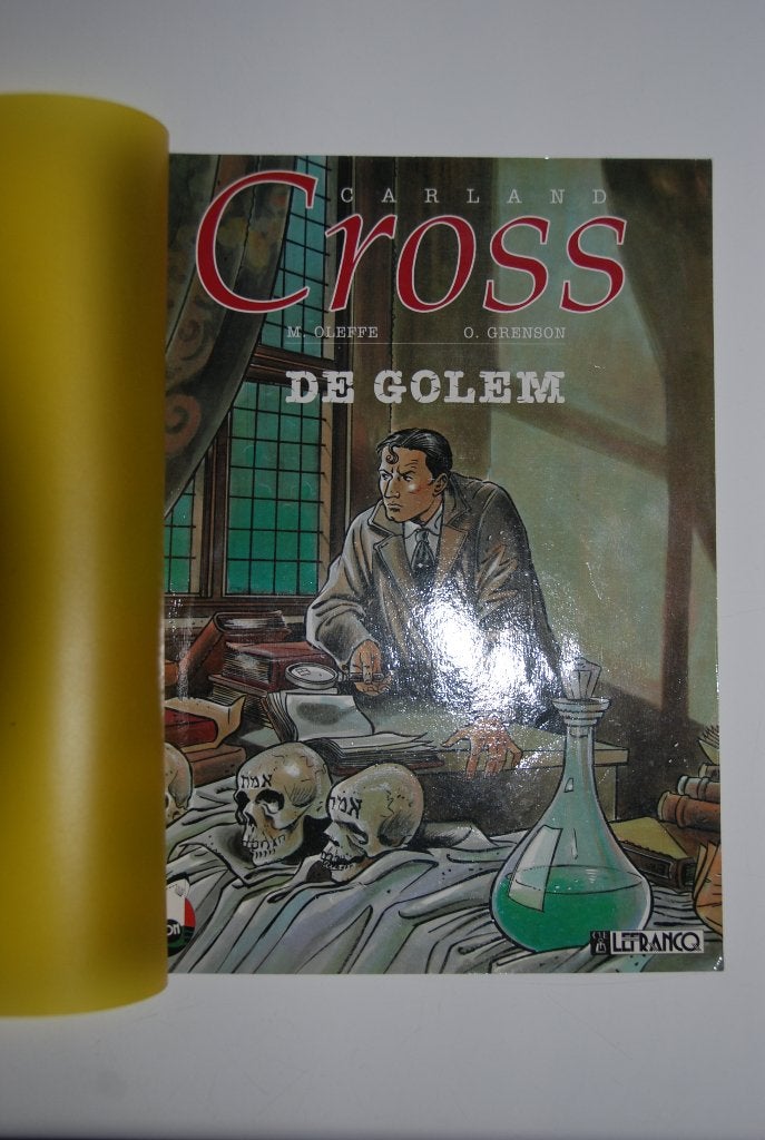 De golem.                  Carland cross., Boeken, Eén stripboek, Ophalen of Verzenden, Gelezen, M. Oleffe