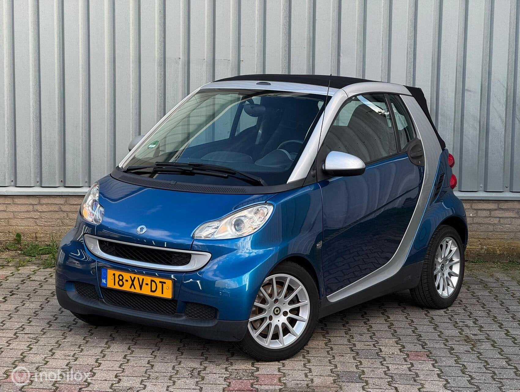Smart fortwo cabrio 1.0 Passion | AUT | Airco | CarPlay, Auto's, Automaat, Origineel Nederlands, Bedrijf, Grijs