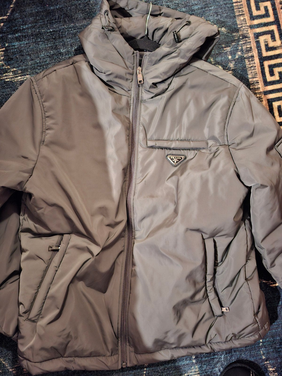 Prada Puffer Jas - Zo goed als nieuw, Kleding | Heren, Verzenden, Maat 56/58 (XL), Zo goed als nieuw, Prada