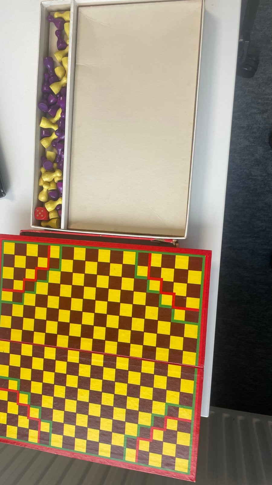 Halma Bordspel - Jumbo (Vintage), Een of twee spelers, Ophalen of Verzenden, Gebruikt