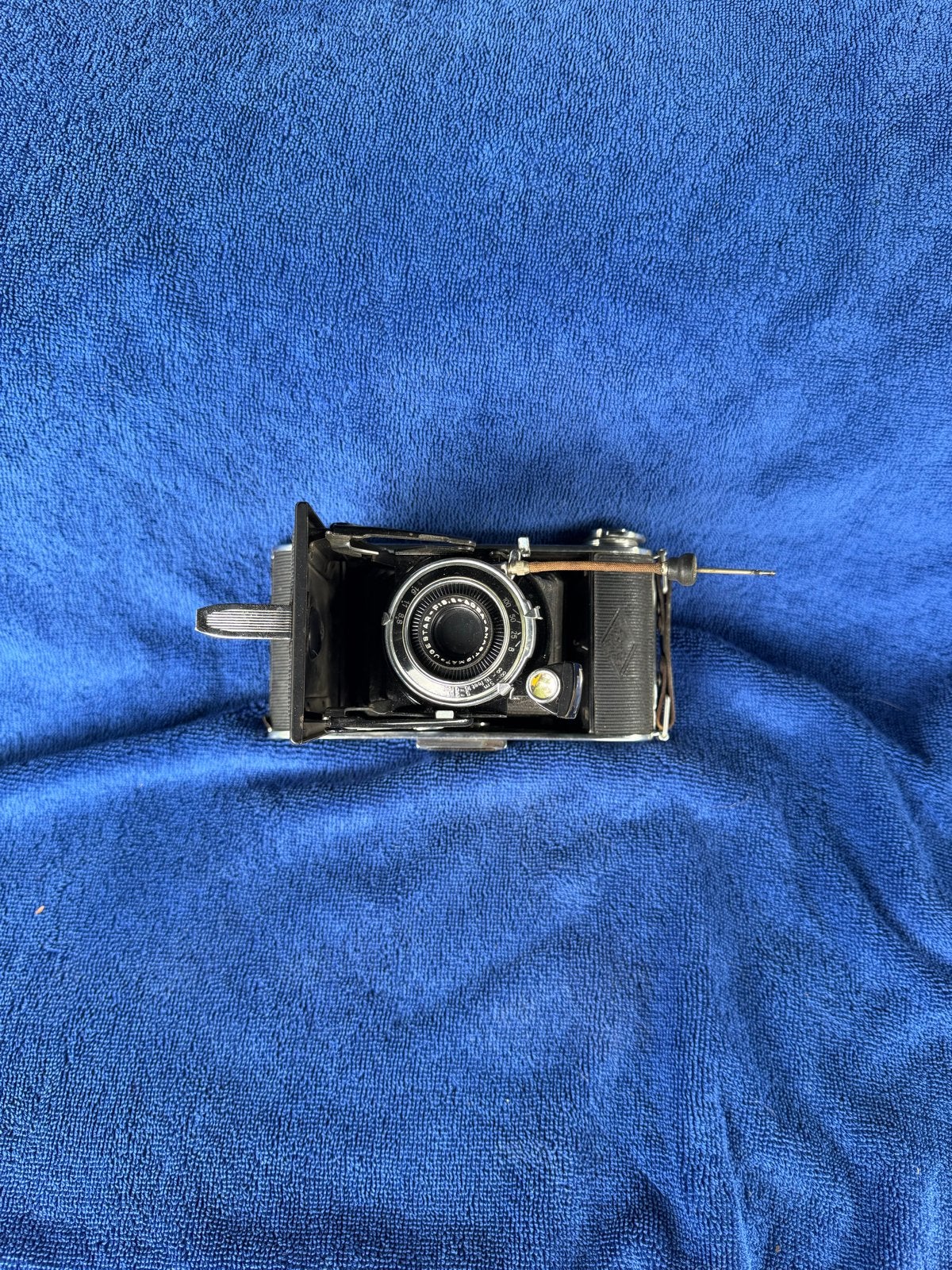 Vintage Opvouwbare Balgcamera - Klassieke Fotografie, Ophalen, Gebruikt, Compact, Overige Merken