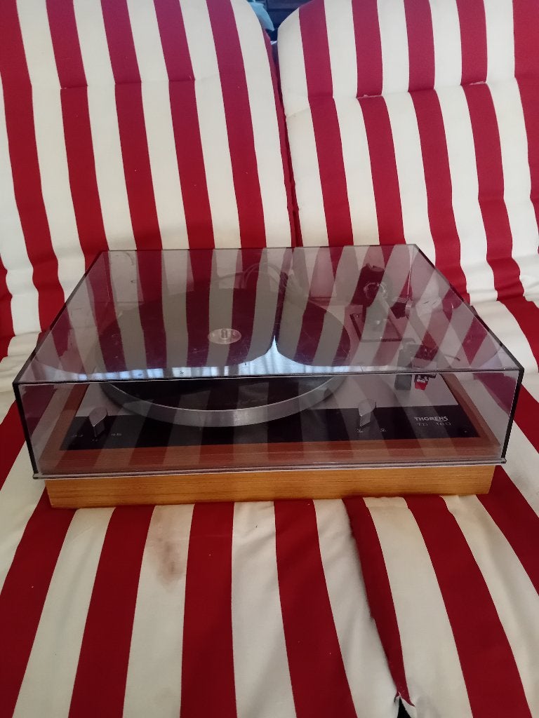 Thorens TD160 platenspeler turntable, Ophalen of Verzenden, Gebruikt, Platenspeler, Thorens