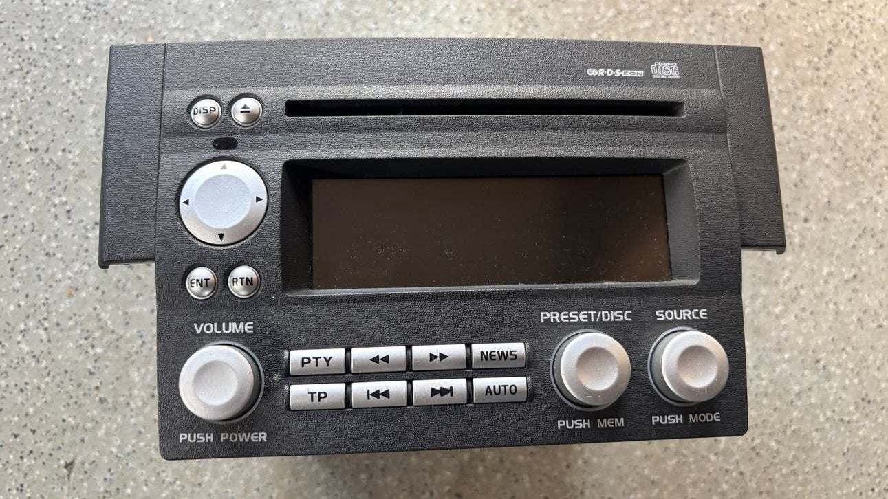 Mitsubishi Colt MZ313203 PZ-5100 audiosysteem - Origineel, Auto diversen, Ophalen of Verzenden, Gebruikt