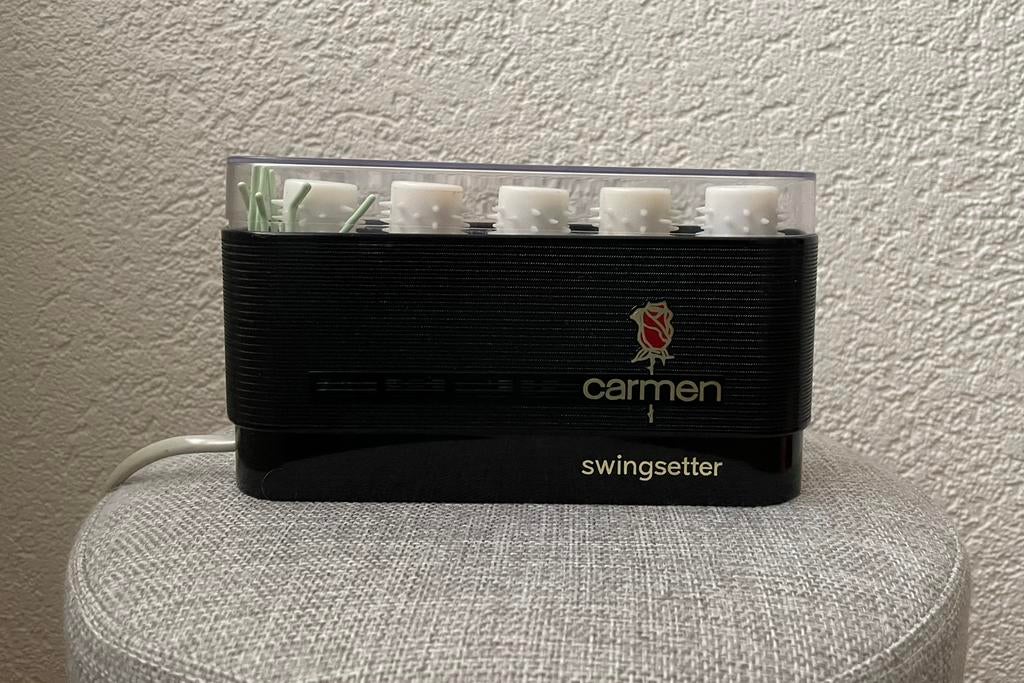 Carmen Swingsetter - vintage (reis) krulset met 5 rollers, Sieraden, Tassen en Uiterlijk, Uiterlijk | Haarverzorging, Ophalen of Verzenden