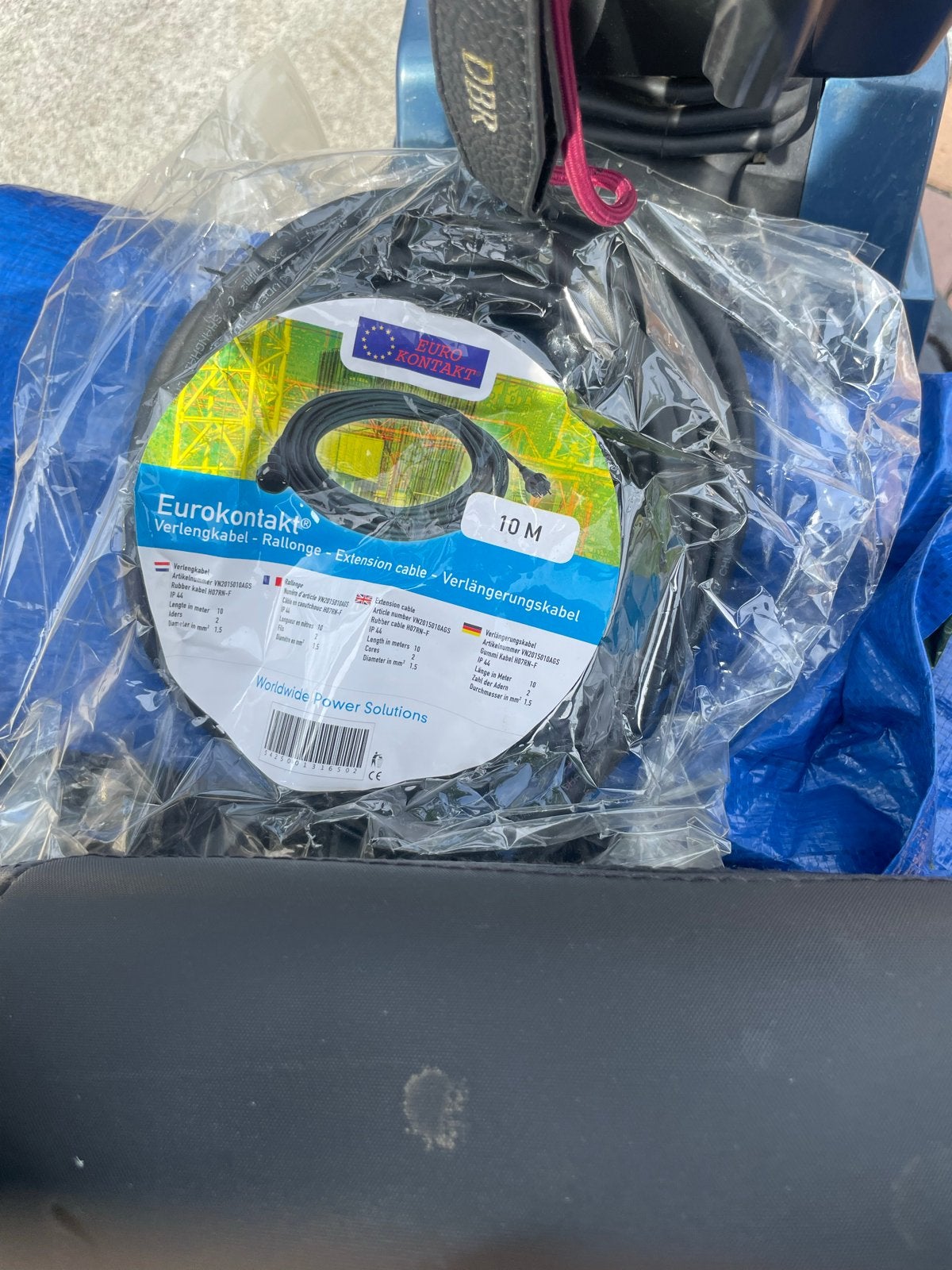 Eurokontakt Verlengsnoer 10M - Nieuw in verpakking, Ophalen of Verzenden, Nieuw, Overige merken, Kabel of Snoer