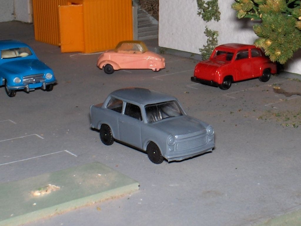 Trabant 601 - SES donkergrijs DDR, Ophalen of Verzenden, Gebruikt, Auto, Overige merken