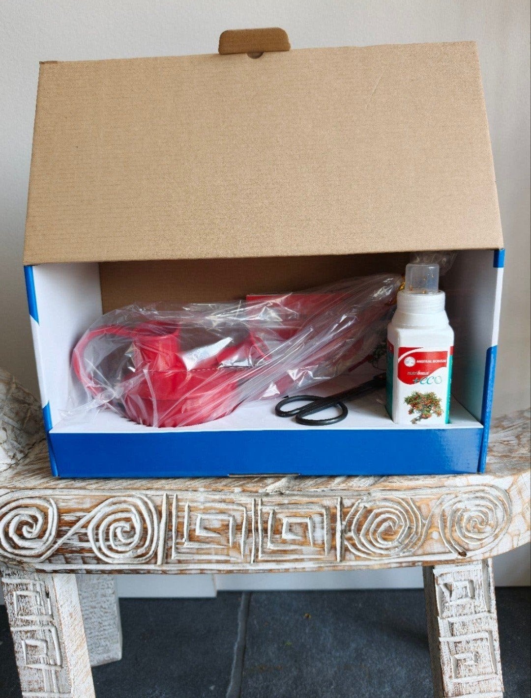Bonsai onderhoud set, gieter-schaar-voeding, ., Nieuw, Ophalen of Verzenden, .