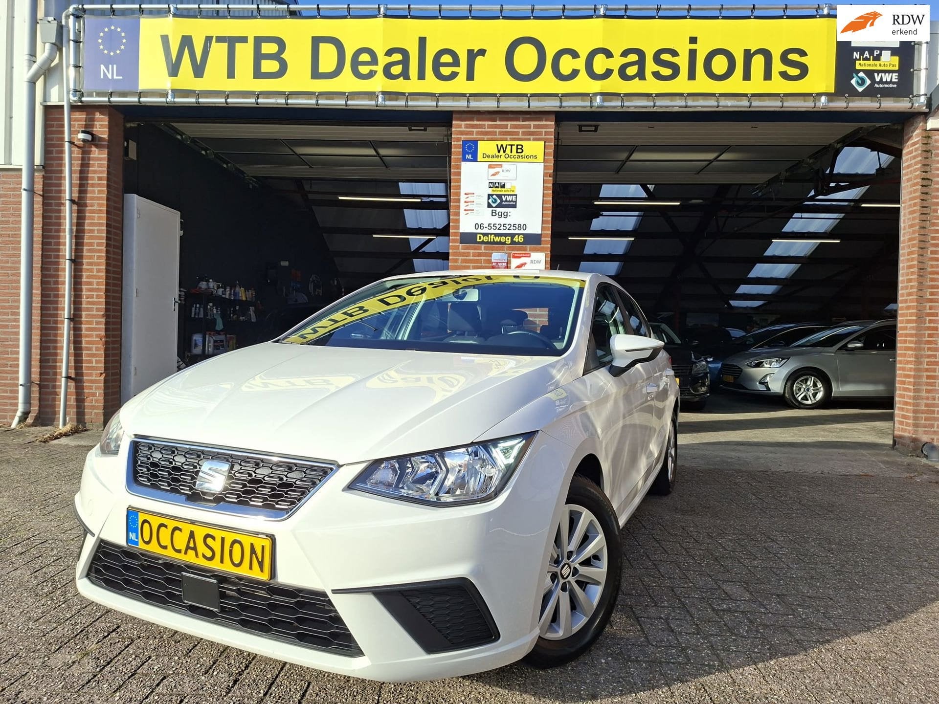 Seat Ibiza 1.0 TSI Style, 1e Eig Dealer oh., Apple/Android,, Auto's, Voorwielaandrijving, Dealer onderhouden, Stof, Gebruikt