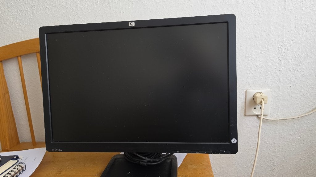 Computer scherm, Ophalen, Gebruikt, Overige typen, Hp beeldscherm