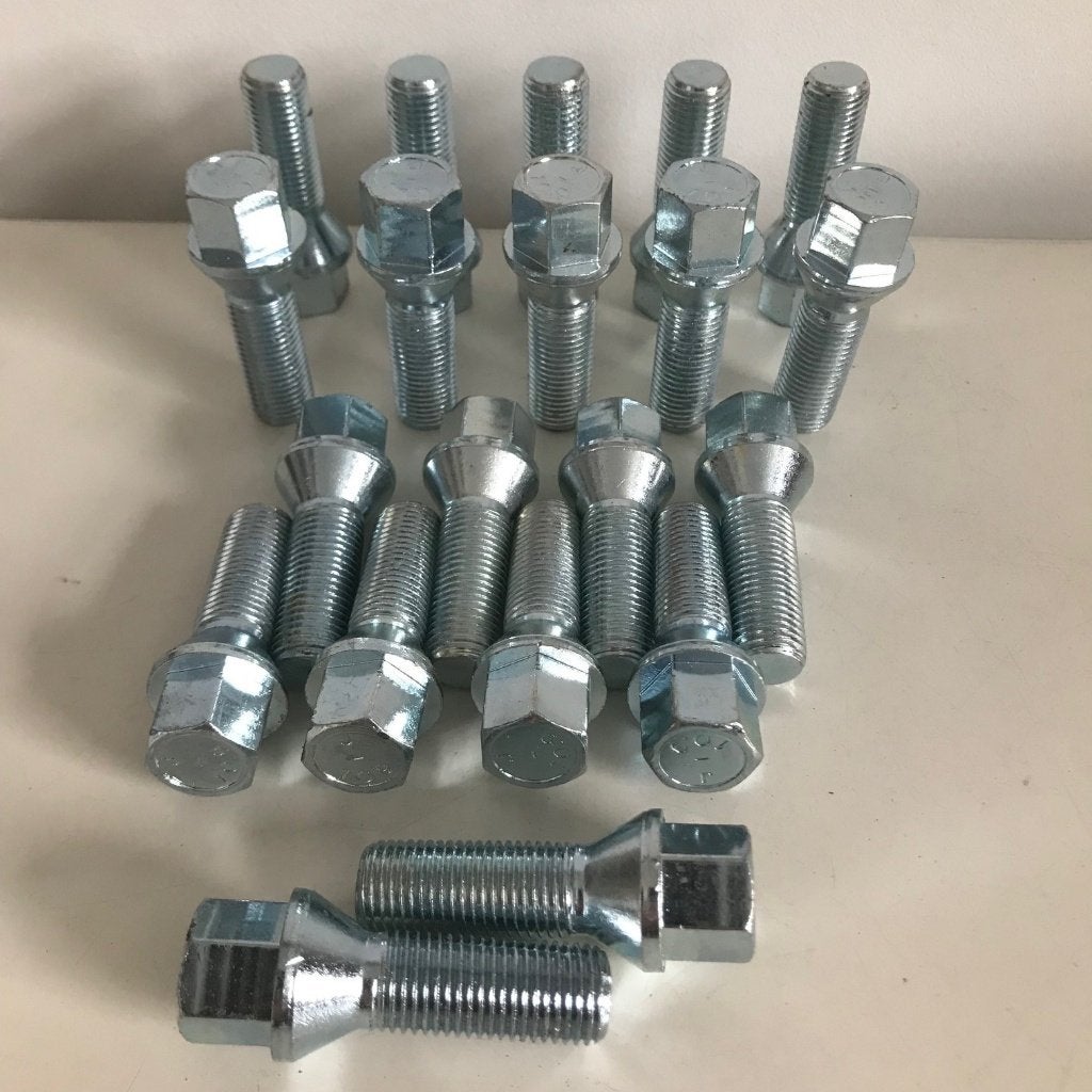 Wielbout M14 x 1,5 x 35 mm conische kop, staal verzinkt, Ophalen of Verzenden, Nieuw