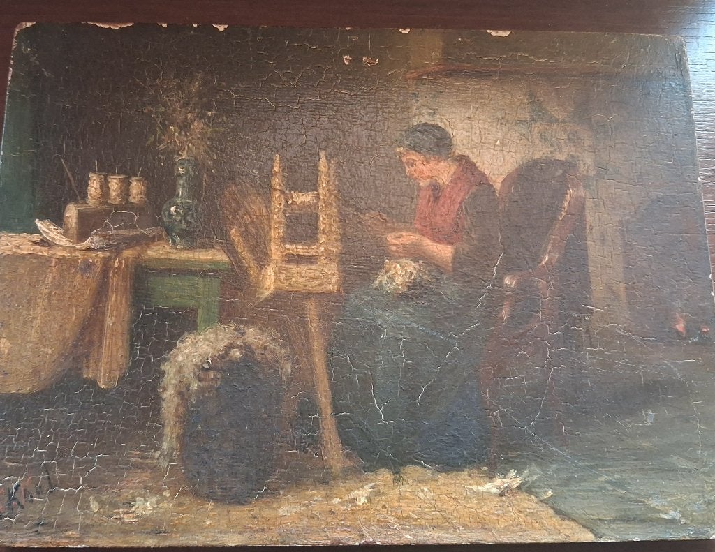 Sipke Kool, Antiek en Kunst, Ophalen of Verzenden, Portret of Personen