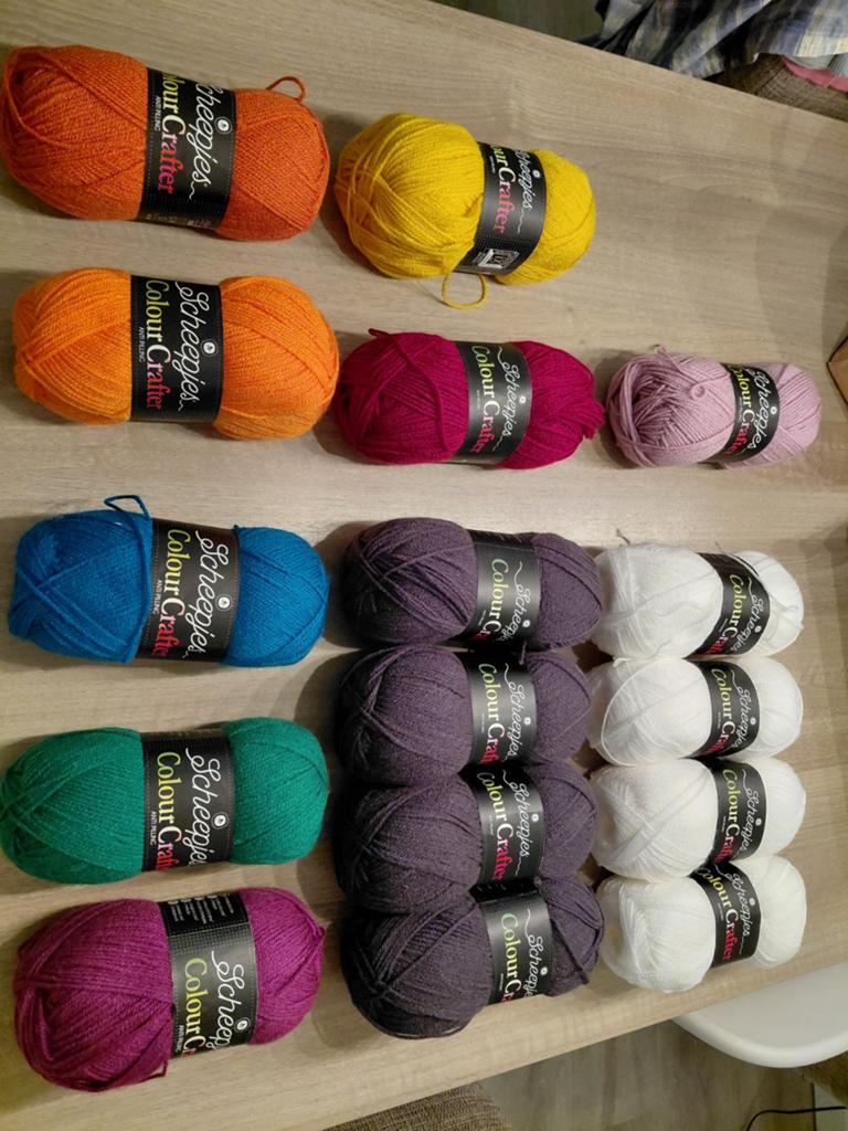 Scheepjes Colour Crafter garen - Diverse kleuren, Ophalen of Verzenden, Nieuw, Breien of Haken, Wol of Garen
