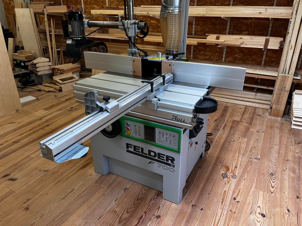 Felder F700Z Freesmachine met aanvoerapparaat, Doe-het-zelf en Verbouw, Gereedschap | Freesmachines, Ophalen, Gebruikt, Elektrisch