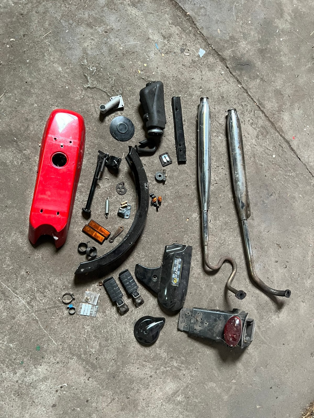 Diverse tomos onderdelen, Ophalen of Verzenden, Gebruikt, Standard