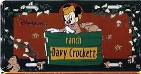 Gezocht Euro Disney Davy Crockett Ranch nummerbord licence, Verzamelen, Disney, Gebruikt, Overige typen, Mickey Mouse, Ophalen of Verzenden