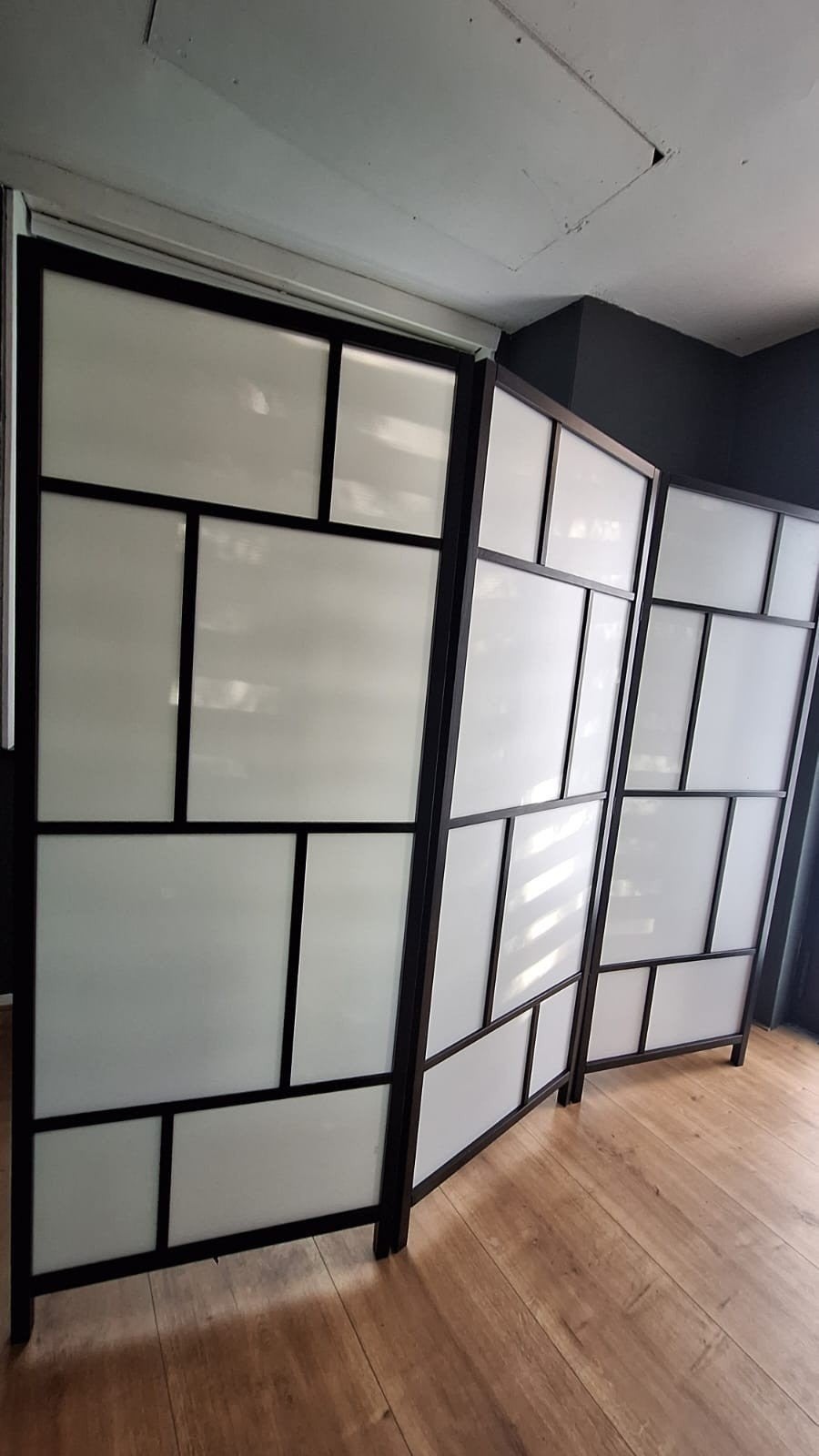 Nieuwe IKEA RISÖR kamerscherm / roomdivider - Zwart/Wit, Ophalen of Verzenden
