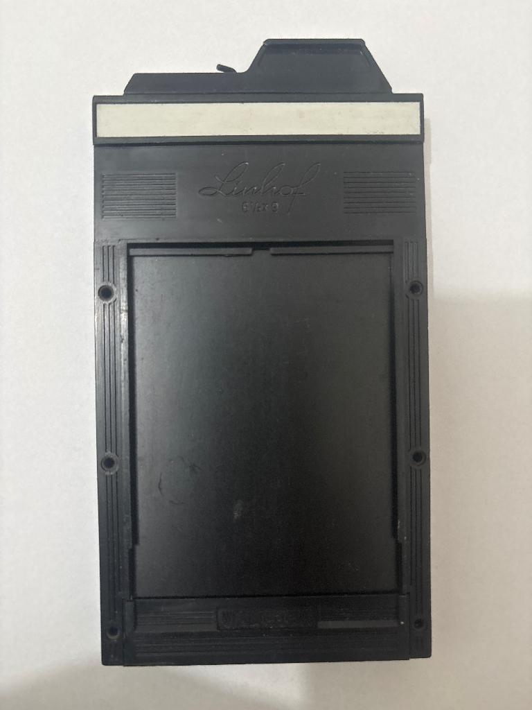 Linhof 6,5 x 9 cassette, Verzenden, Gebruikt, Compact, Overige Merken
