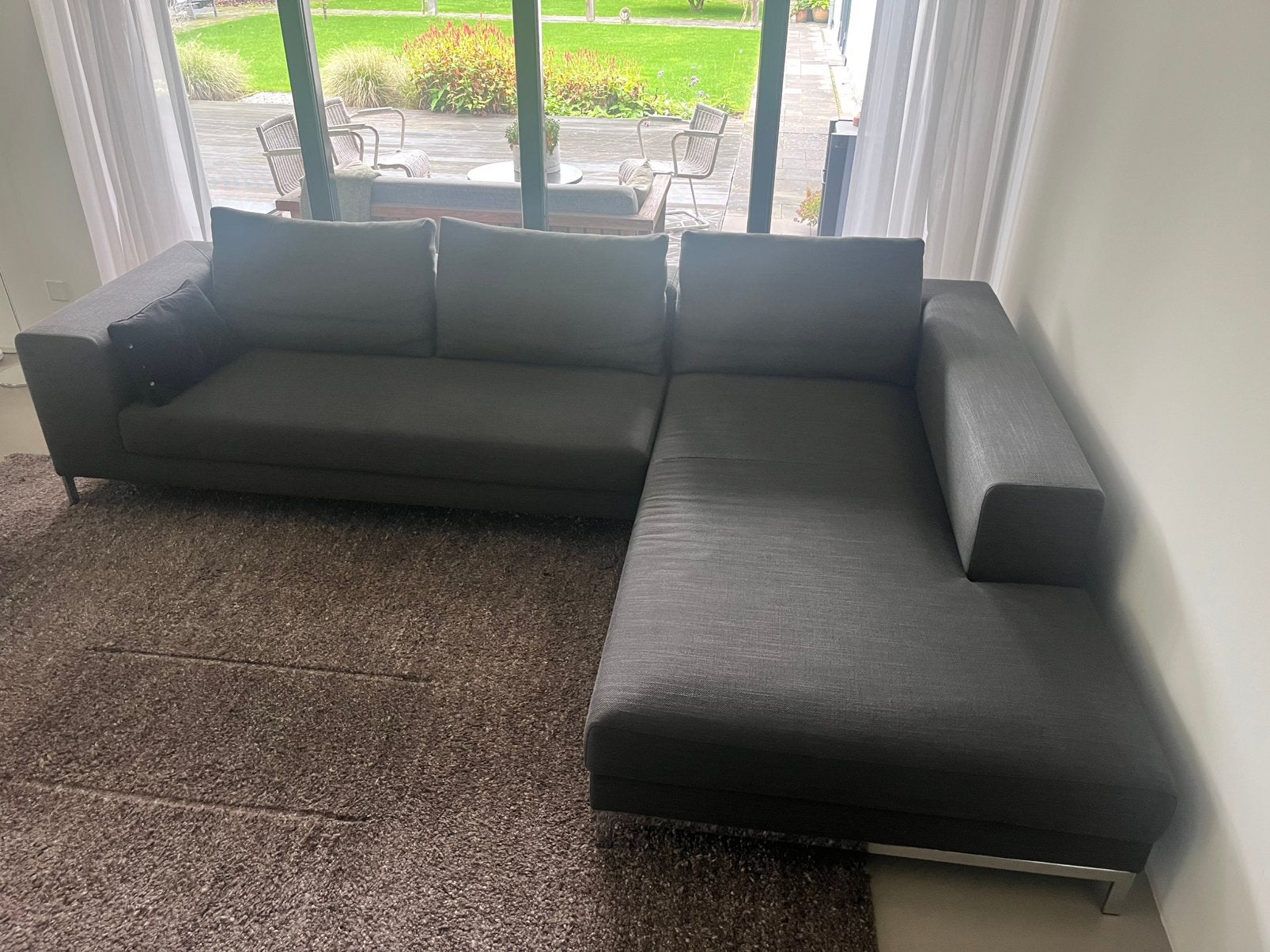 Sur&Plus Loungebank, Ophalen, 250 tot 300 cm, Gebruikt, 75 tot 100 cm