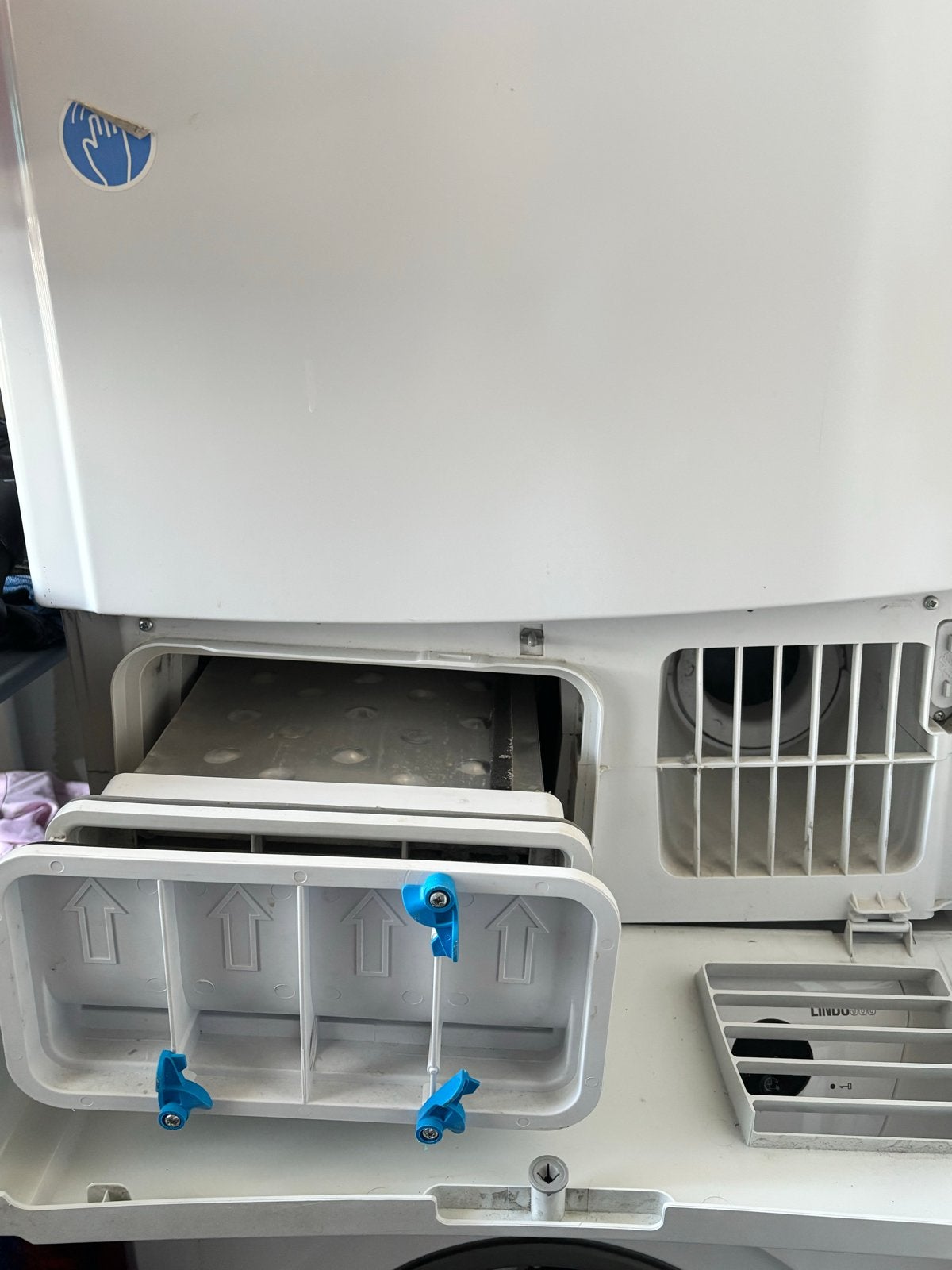 Indesit Condensdroger 8kg - Zo goed als nieuw, 8 tot 10 kg, Ophalen of Verzenden, Zo goed als nieuw, Voorlader