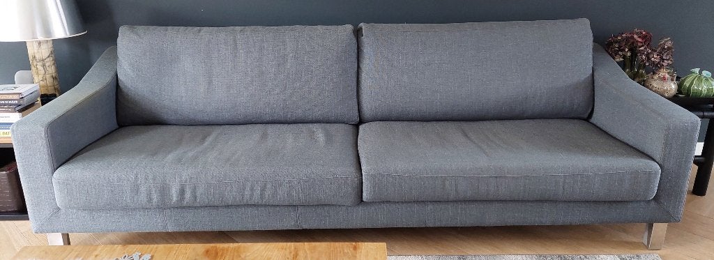 Leolux Antonia 3-zits bank, Ophalen, Gebruikt, Driepersoons, 75 tot 100 cm