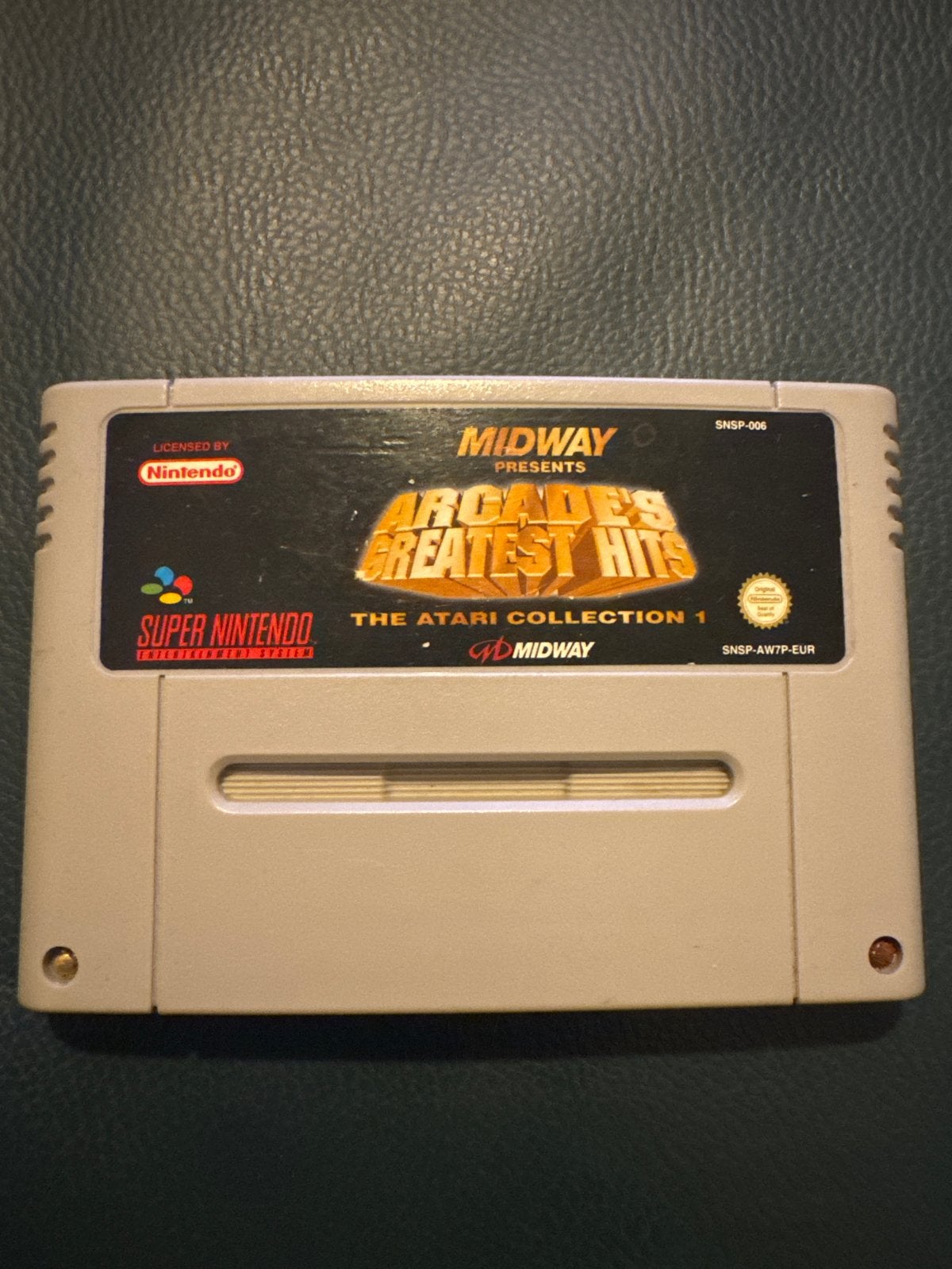 Midway Arcade's Greatest Hits SNES - The Atari Collection 1, Gebruikt, Overige genres, 1 speler, Ophalen of Verzenden