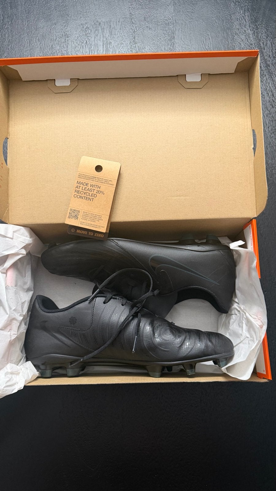 Nike Phantom GT2 Club FG/MG Voetbalschoenen Zwart, Schoenen, Ophalen of Verzenden, Zo goed als nieuw, Maat S