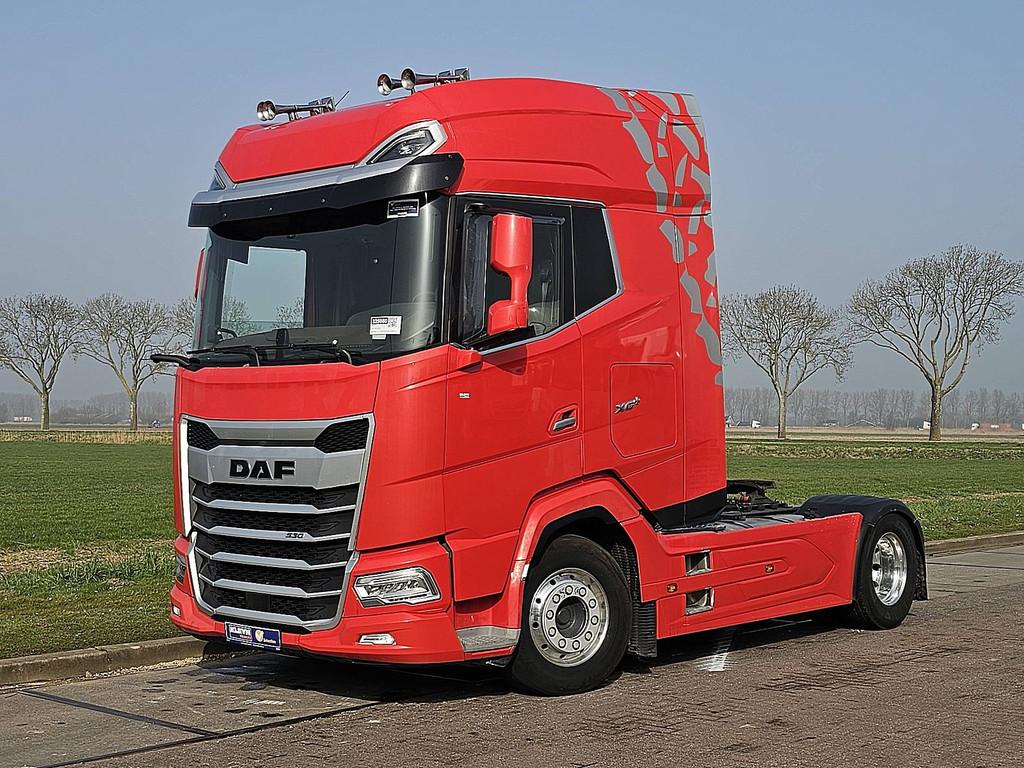 DAF XG+ 530 alcoa's pto+hydr., Auto's, Automaat, Euro 6, Stoelverwarming, Bedrijf