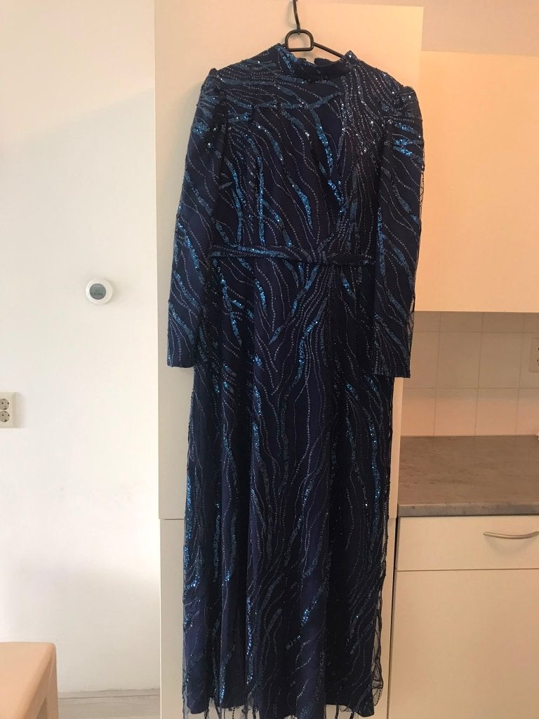 Abiye, abaya,  avondjurk, Kleding | Dames, Galajurk, Zwart, Maat 46/48 (XL) of groter, Ophalen of Verzenden