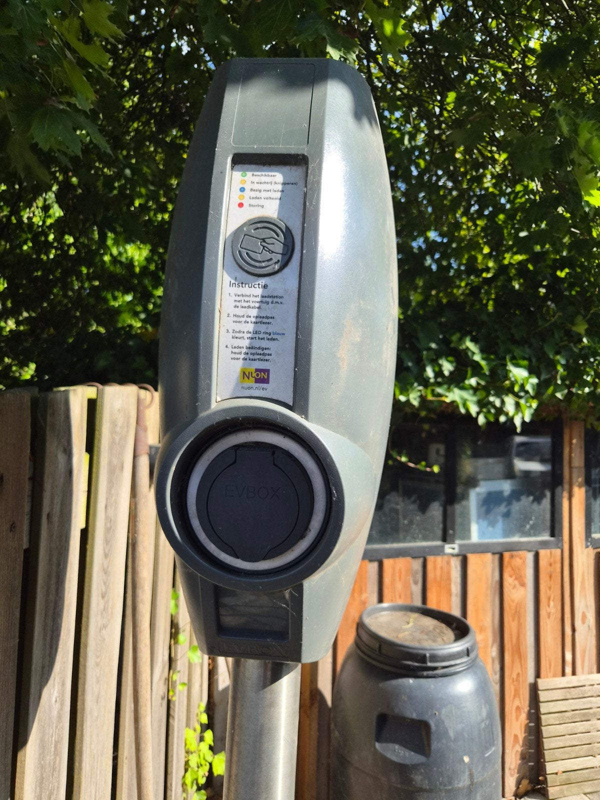 EV BOX laadpaal, Ophalen, Laadpaal