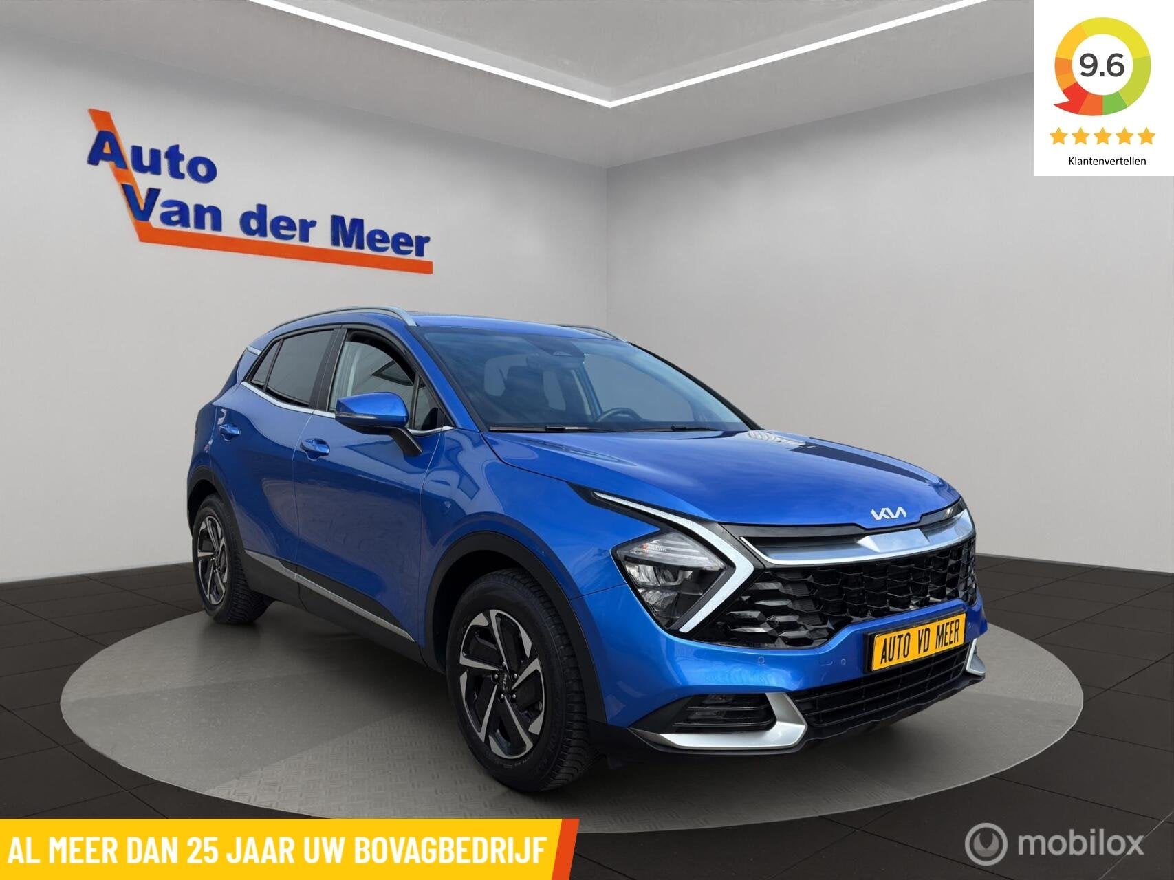 Kia Sportage 1.6 T-GDi MHEV / Carplay / Camera / All in prij, Auto's, Kia, 12 maanden, Stof, Gebruikt, Blauw