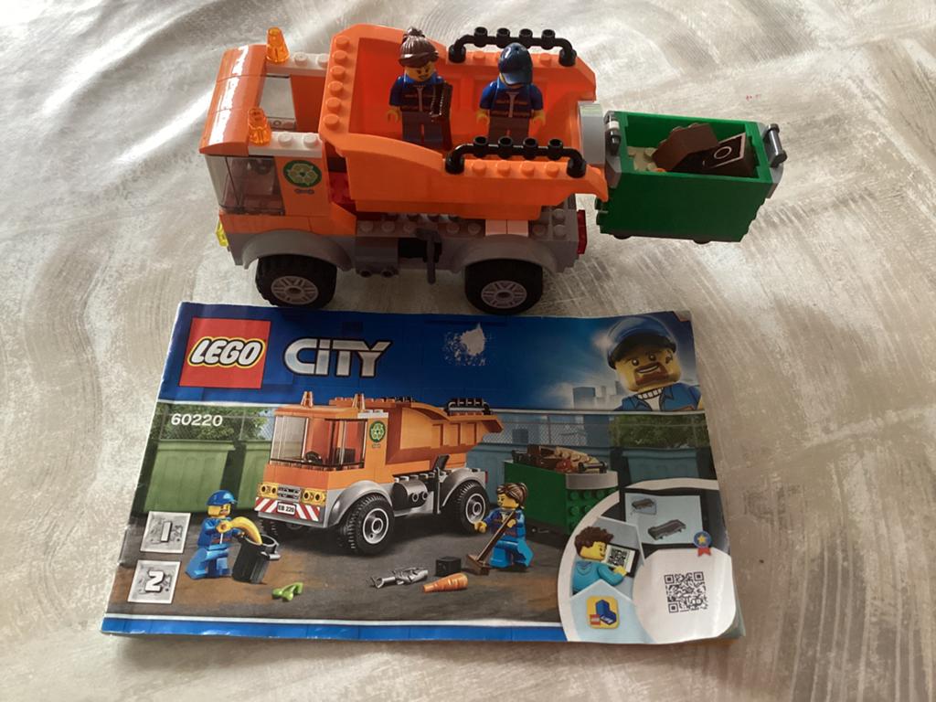 Lego city art 60220 vuilnis wagen, City, Lego, Compleet, Ophalen of Verzenden
