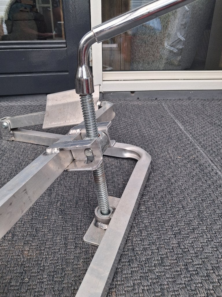 aluminium leveller voor caravan, Ophalen, Zo goed als nieuw