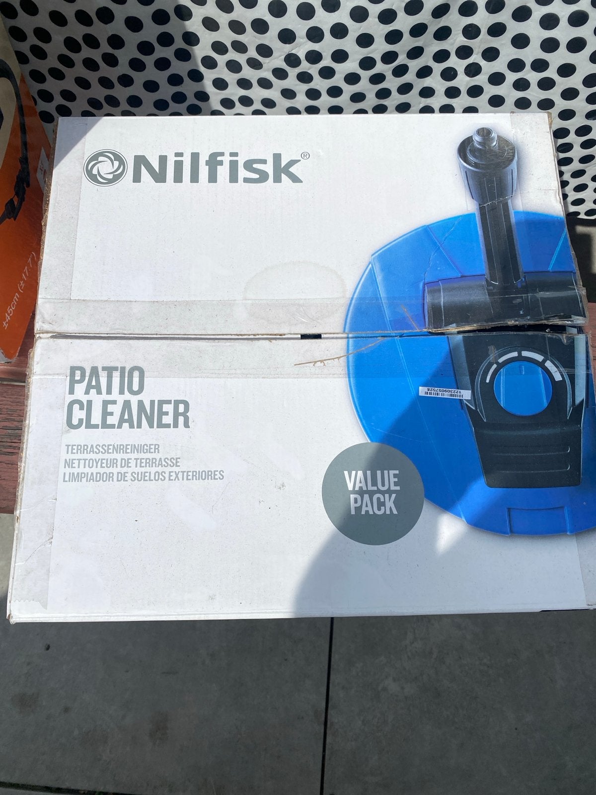 Nilfisk Patio Cleaner - Terrasreiniger Value Pack, Ophalen of Verzenden, Nieuw