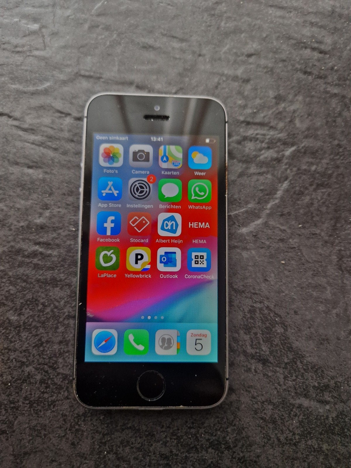 Werkende iPhone 5S (A1533) zonder lader, Telecommunicatie, Mobiele telefoons | Apple iPhone, Gebruikt, Zonder abonnement, iPhone 5S
