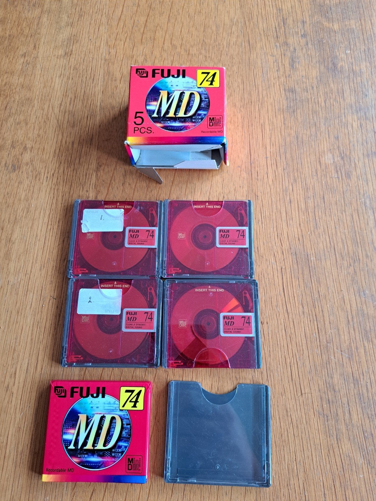 5 Minidisc schijfjes, Ophalen of Verzenden