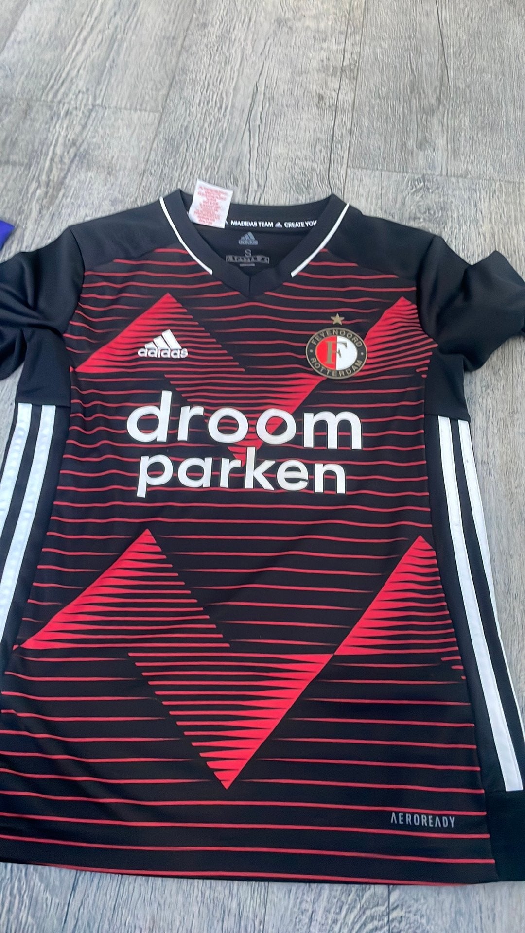 Feyenoord shirt 20-21 (echt), Maat XS of kleiner, Ophalen, Zo goed als nieuw, Shirt