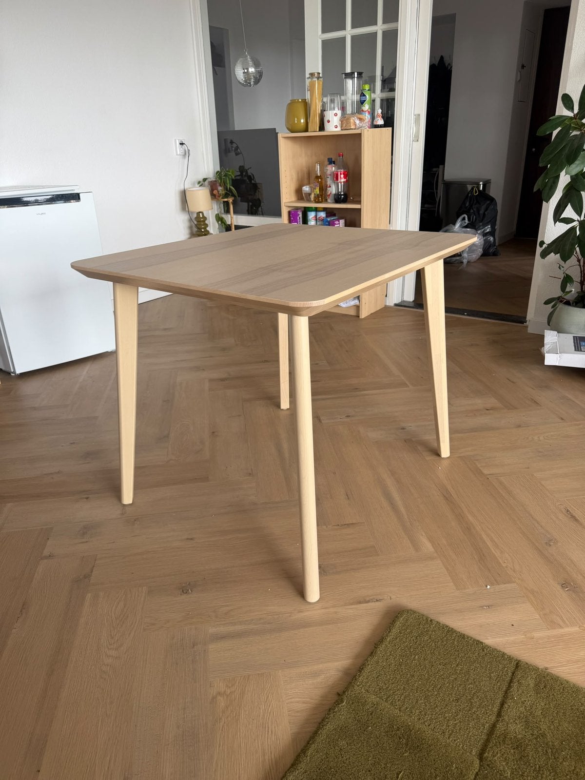 Ikea lisabo tafel, Ophalen of Verzenden, Zo goed als nieuw, Rechthoekig, 50 tot 100 cm