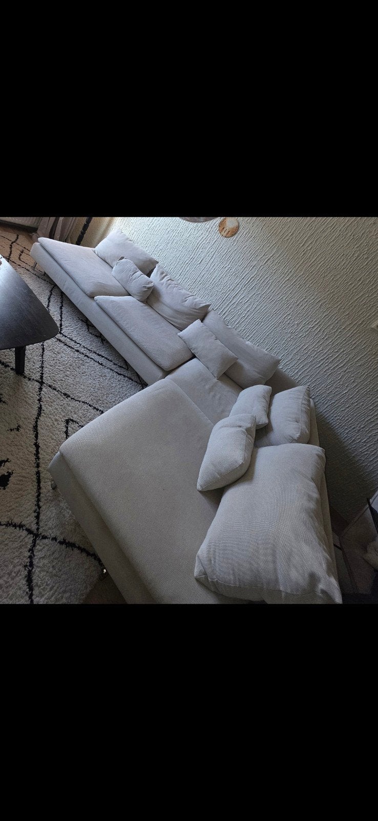 IKEA Hoekbank met extra hoezen - 280x190 cm, Ophalen, 250 tot 300 cm, Gebruikt, Hoekbank