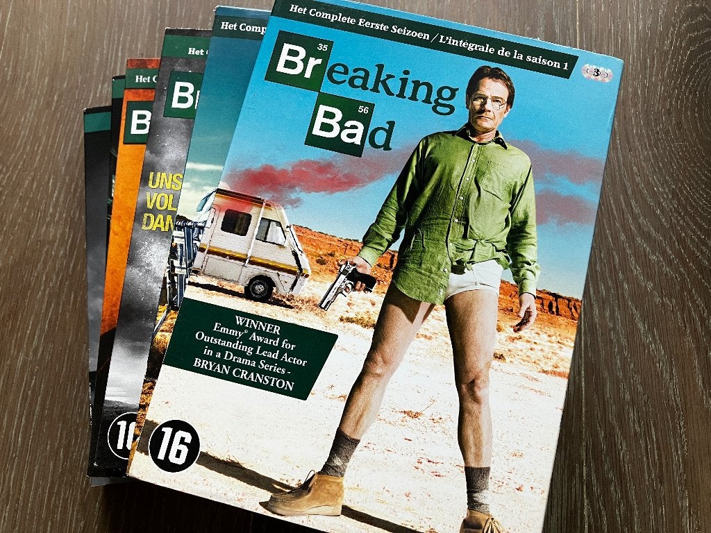 Breaking Bad (compleet 6 seizoenen), Vanaf 16 jaar, Boxset, Ophalen of Verzenden, Zo goed als nieuw