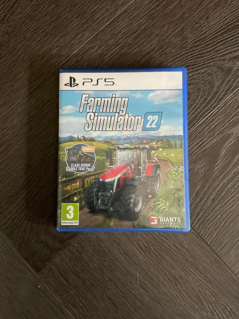 Farming Simulator 22 (PS5) - Nieuwstaat, 1 speler, Ophalen of Verzenden, Zo goed als nieuw, Vanaf 3 jaar