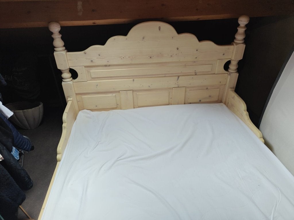 Bed, Ophalen, Eenpersoons, 140 cm, Zo goed als nieuw