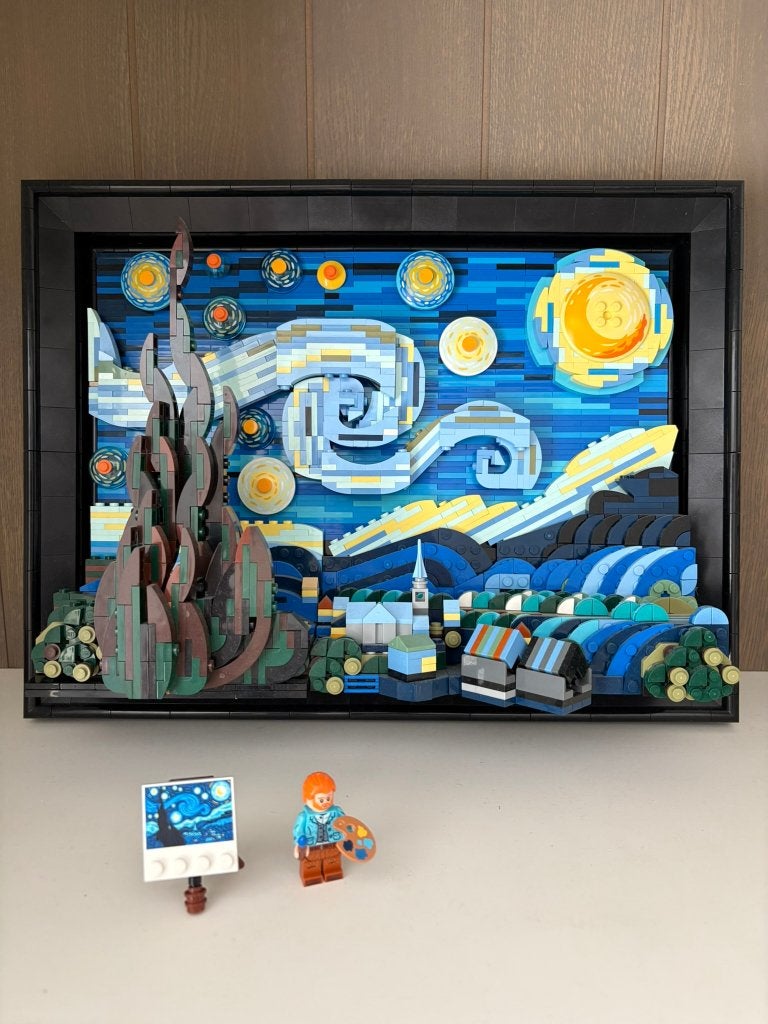 Lego Ideas 21333 Vincent van Gogh - De sterrennacht, Lego, Ophalen of Verzenden, Zo goed als nieuw, Compleet