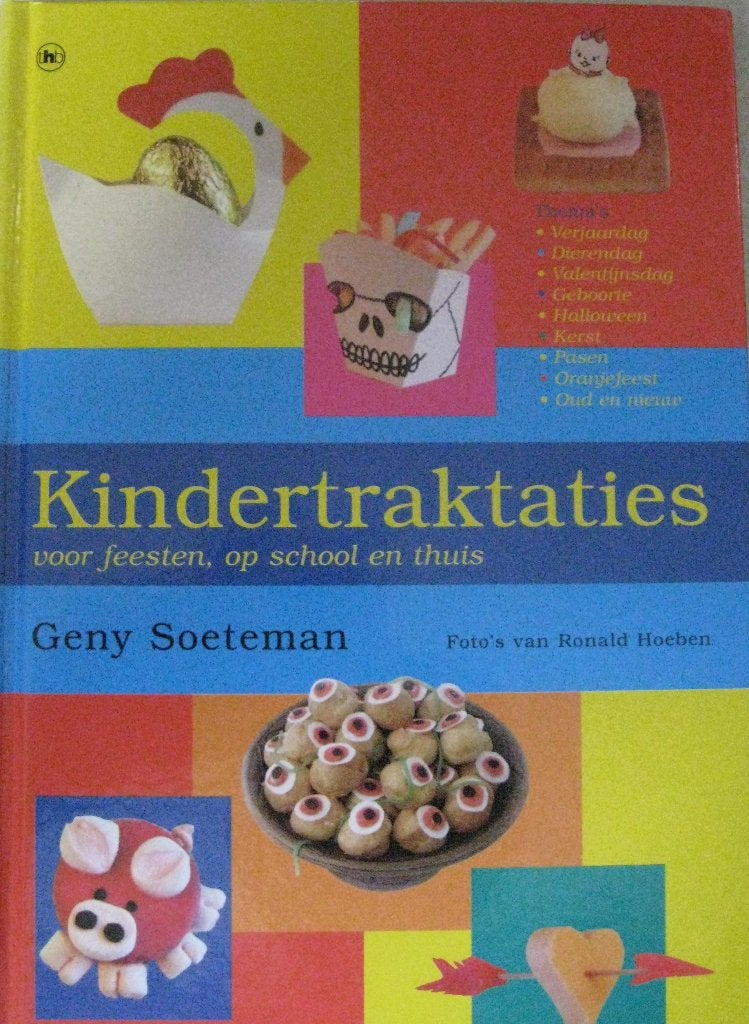 Kindertraktaties Geny Soeteman ISBN 9789051085174, Geny Soeteman, Ophalen of Verzenden, Zo goed als nieuw, Taart, Gebak en Desserts