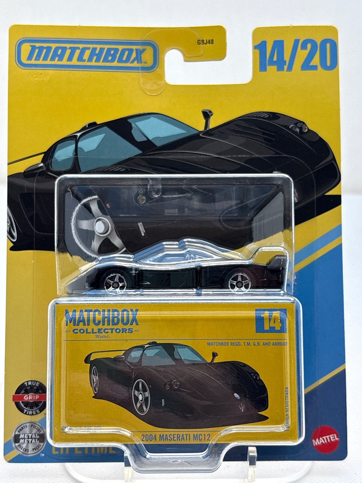 Matchbox Collectors 2004 Maserati MC12 - Nieuw in verpakking, Auto, Nieuw, Ophalen of Verzenden, Mattel